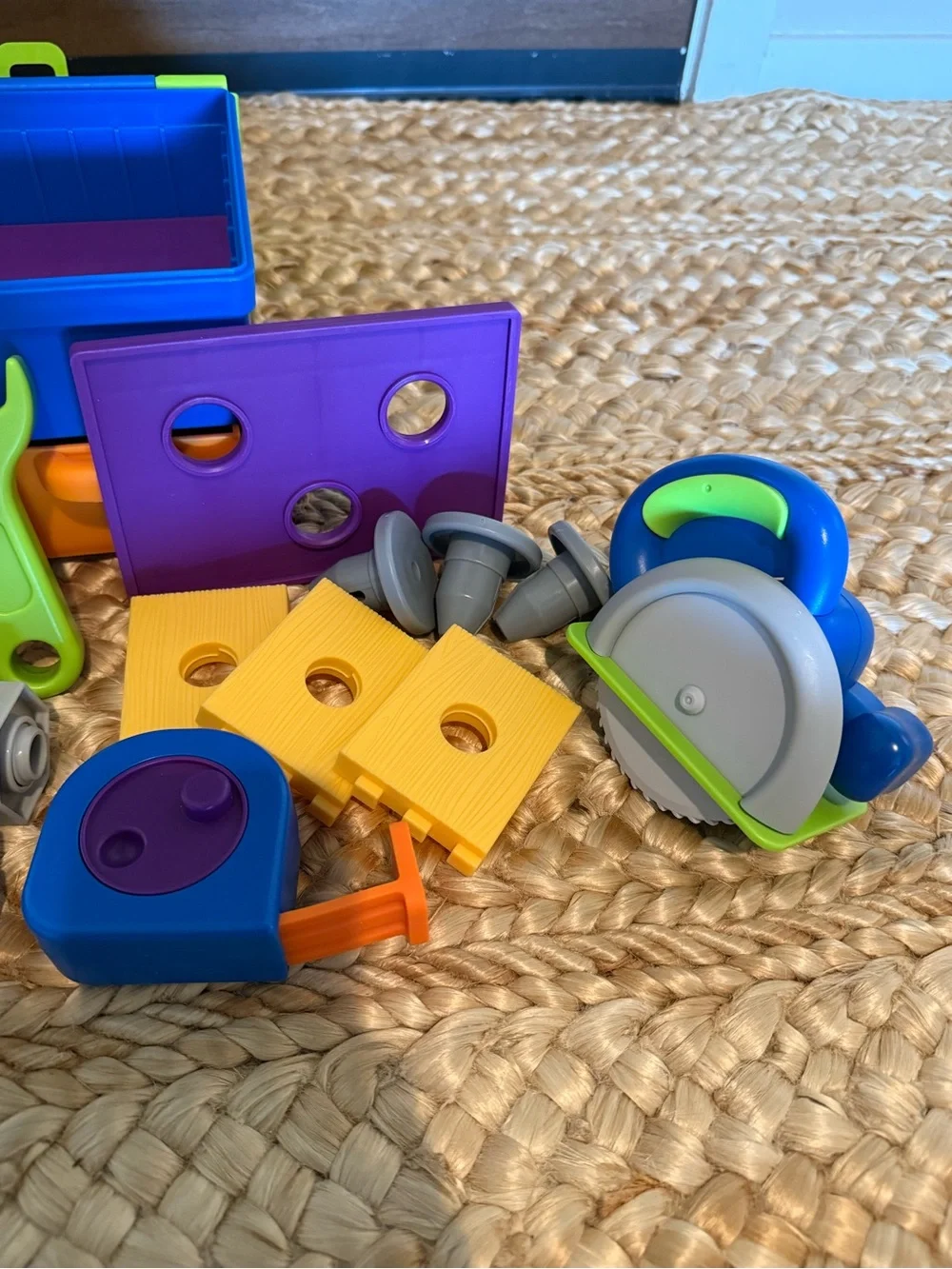 Learning Resources Kids Tool Chest - Green, Blue & Orange